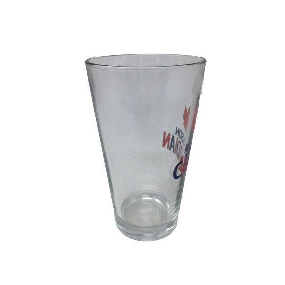 Vintage MOLSON CANADIAN Clear Glass Cup with number 32 On The Bottom - Picture 4 of 9